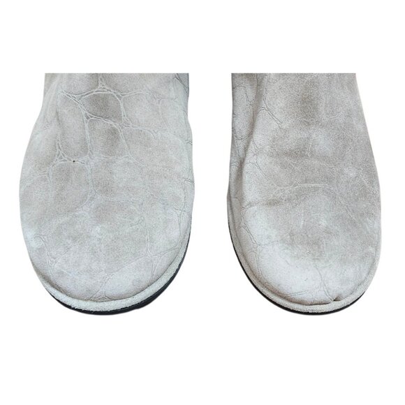 Stuart Weitzman Brown Leather Faux Fur Lined Boot Womens Size 11.5 - Picture 3 of 13